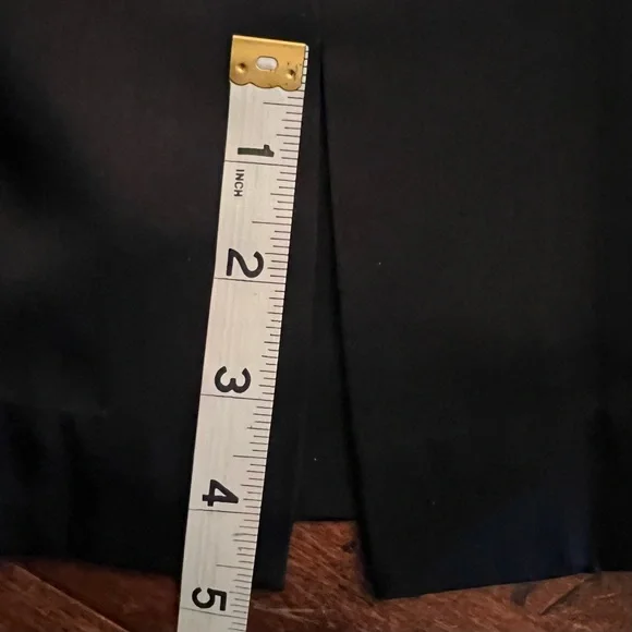 MAK New York • NEW Black Silk Lined Pencil Skirt | Beautiful & Classic | size 6 - Picture 10 of 11